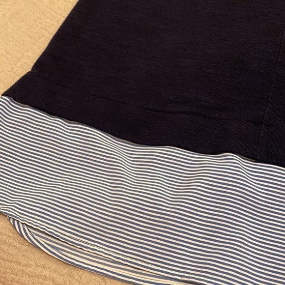 J. Crew navy blouse. Size S - Picture 9 of 9